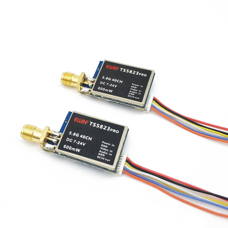 EWRF TS5823 Pro 200mW/600mW Vi - đánh giá và giá Drone Racing Transmitter